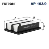 Luftfilter FILTRON AP 103/9