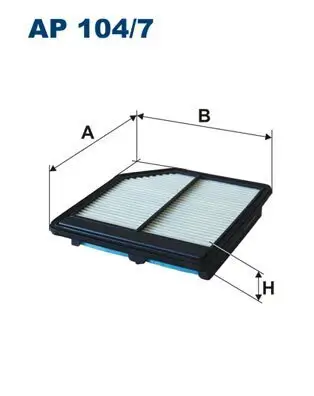 Luftfilter FILTRON AP 104/7 Bild Luftfilter FILTRON AP 104/7