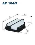 Luftfilter FILTRON AP 104/9