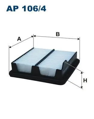 Luftfilter FILTRON AP 106/4 Bild Luftfilter FILTRON AP 106/4