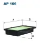 Luftfilter FILTRON AP 106