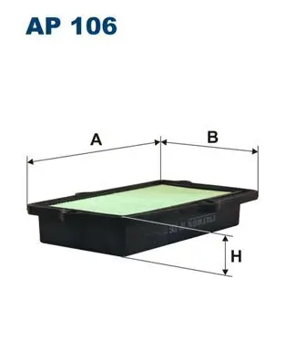 Luftfilter FILTRON AP 106 Bild Luftfilter FILTRON AP 106