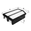 Luftfilter FILTRON AP 107/8 Bild Luftfilter FILTRON AP 107/8
