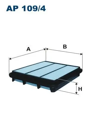 Luftfilter FILTRON AP 109/4 Bild Luftfilter FILTRON AP 109/4