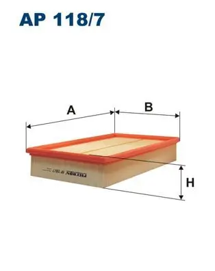 Luftfilter FILTRON AP 118/7 Bild Luftfilter FILTRON AP 118/7