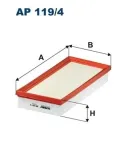 Luftfilter FILTRON AP 119/4