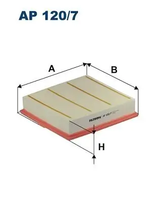 Luftfilter FILTRON AP 120/7