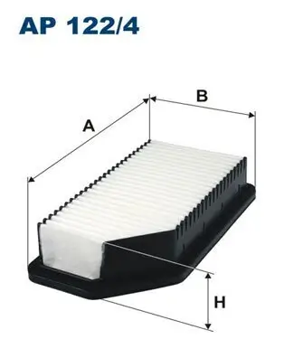 Luftfilter FILTRON AP 122/4