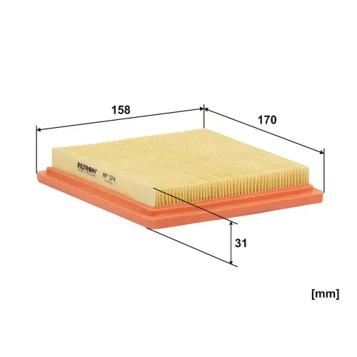 Luftfilter FILTRON AP 124 Bild Luftfilter FILTRON AP 124