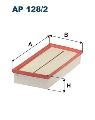 Luftfilter FILTRON AP 128/2 Bild Luftfilter FILTRON AP 128/2