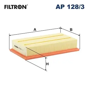 Luftfilter FILTRON AP 128/3 Bild Luftfilter FILTRON AP 128/3