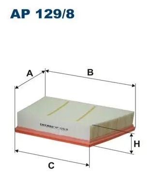 Luftfilter FILTRON AP 129/8