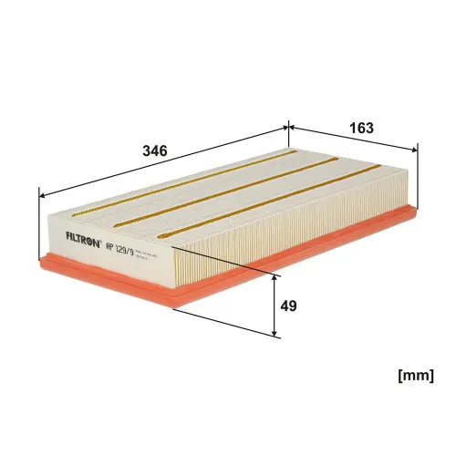 Luftfilter FILTRON AP 129/9 Bild Luftfilter FILTRON AP 129/9