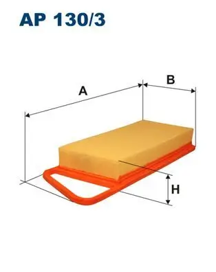 Luftfilter FILTRON AP 130/3 Bild Luftfilter FILTRON AP 130/3