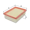 Luftfilter FILTRON AP 133/9 Bild Luftfilter FILTRON AP 133/9