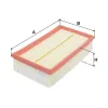 Luftfilter FILTRON AP 134/7 Bild Luftfilter FILTRON AP 134/7