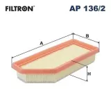 Luftfilter FILTRON AP 136/2