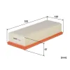 Luftfilter FILTRON AP 139/4 Bild Luftfilter FILTRON AP 139/4