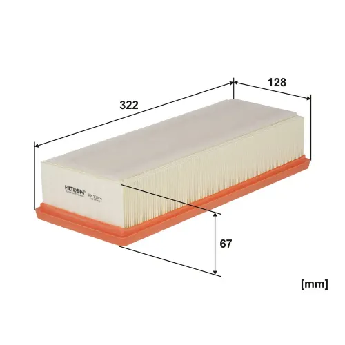Luftfilter FILTRON AP 139/4 Bild Luftfilter FILTRON AP 139/4