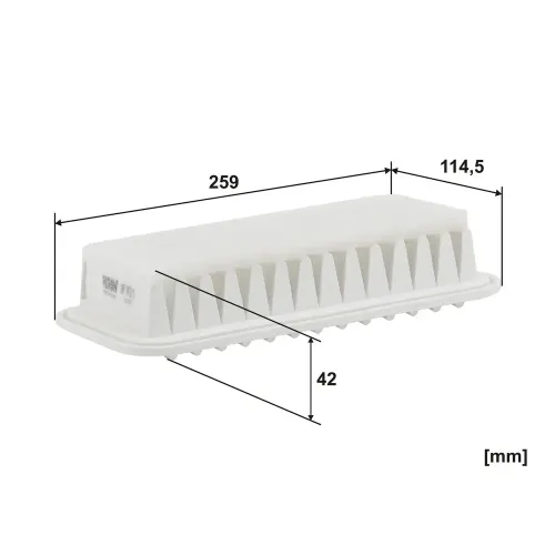 Luftfilter FILTRON AP 142/1 Bild Luftfilter FILTRON AP 142/1