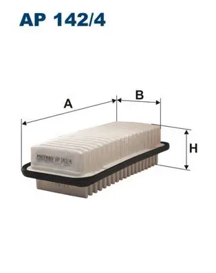 Luftfilter FILTRON AP 142/4 Bild Luftfilter FILTRON AP 142/4