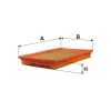 Luftfilter FILTRON AP 151/3 Bild Luftfilter FILTRON AP 151/3