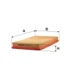 Luftfilter FILTRON AP 152 Bild Luftfilter FILTRON AP 152