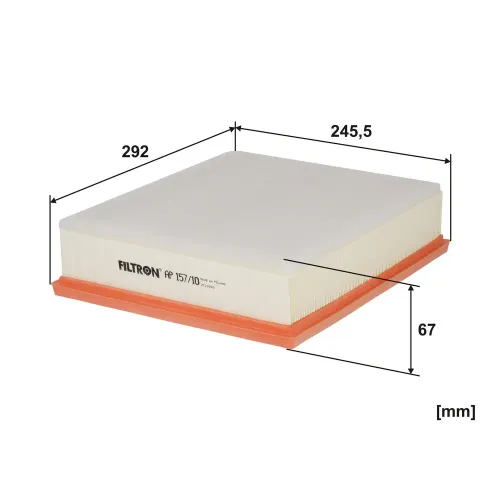 Luftfilter FILTRON AP 157/10 Bild Luftfilter FILTRON AP 157/10