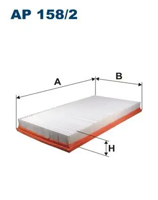 Luftfilter FILTRON AP 158/2