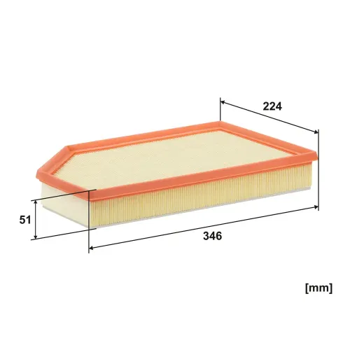 Luftfilter FILTRON AP 165/6 Bild Luftfilter FILTRON AP 165/6