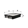 Luftfilter FILTRON AP 167 Bild Luftfilter FILTRON AP 167