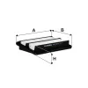 Luftfilter FILTRON AP 173/8 Bild Luftfilter FILTRON AP 173/8