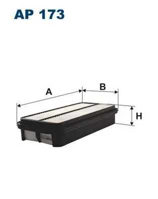 Luftfilter FILTRON AP 173
