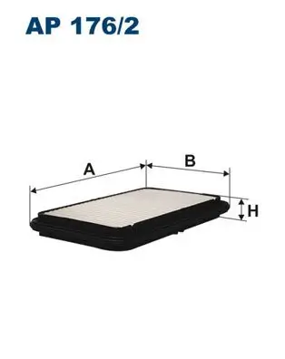 Luftfilter FILTRON AP 176/2 Bild Luftfilter FILTRON AP 176/2