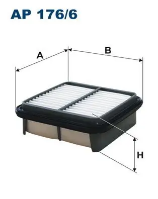 Luftfilter FILTRON AP 176/6