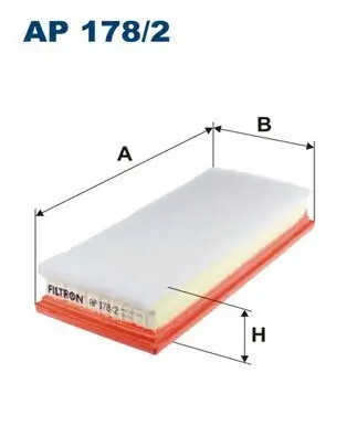 Luftfilter FILTRON AP 178/2