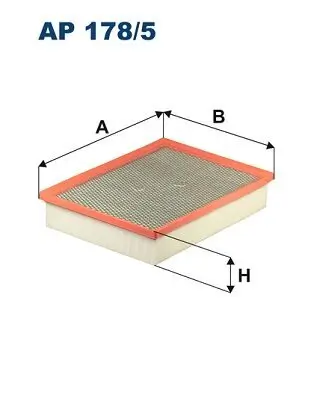 Luftfilter FILTRON AP 178/5 Bild Luftfilter FILTRON AP 178/5