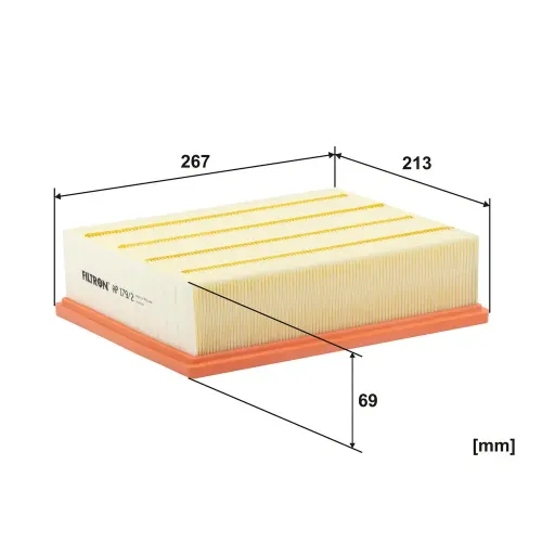 Luftfilter FILTRON AP 179/2 Bild Luftfilter FILTRON AP 179/2