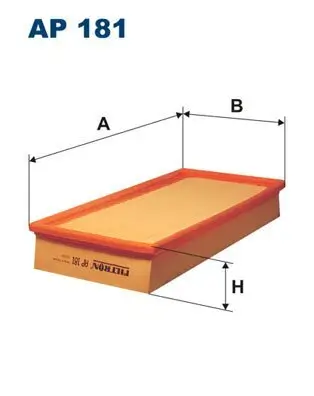 Luftfilter FILTRON AP 181 Bild Luftfilter FILTRON AP 181