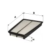 Luftfilter FILTRON AP 182/2 Bild Luftfilter FILTRON AP 182/2