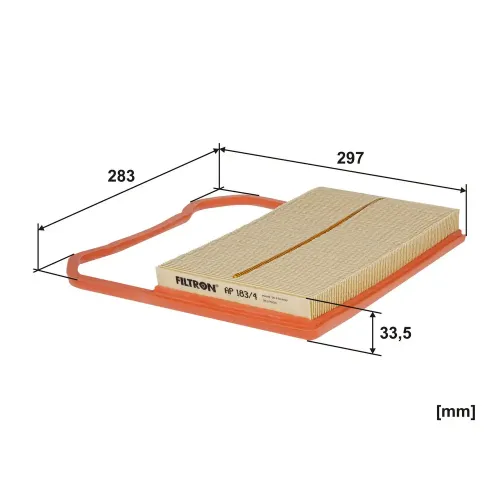 Luftfilter FILTRON AP 183/4 Bild Luftfilter FILTRON AP 183/4