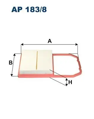 Luftfilter FILTRON AP 183/8