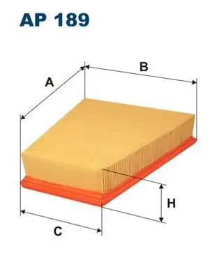 Luftfilter FILTRON AP 189