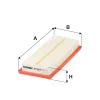 Luftfilter FILTRON AP 196/4 Bild Luftfilter FILTRON AP 196/4