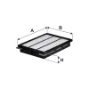 Luftfilter FILTRON AP 197/4 Bild Luftfilter FILTRON AP 197/4