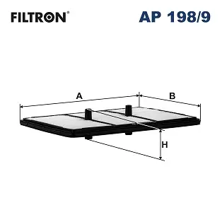 Luftfilter FILTRON AP 198/9