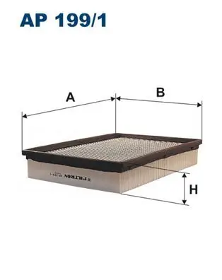 Luftfilter FILTRON AP 199/1