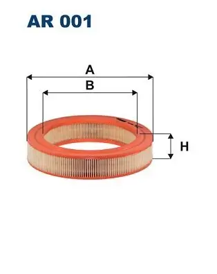 Luftfilter FILTRON AR 001