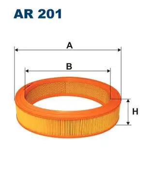 Luftfilter FILTRON AR 201 Bild Luftfilter FILTRON AR 201