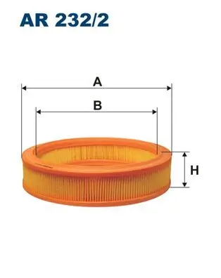 Luftfilter FILTRON AR 232/2